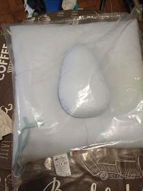 Copri sedia antidecubito in fibra cava siliconata