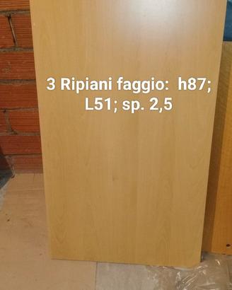 mensole  e ripiani 