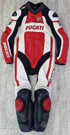 Tuta Moto Ducati Corse in Pelle Bovina – Taglia 52