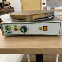 Crepiera professionale elettrica