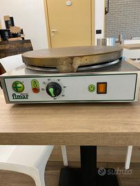 Crepiera professionale elettrica