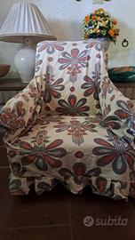 Copripoltrona shabby chic