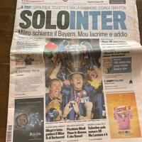 Gazzetta dello sport inter 3’champions league