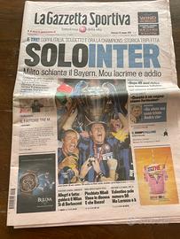 Gazzetta dello sport inter 3’champions league