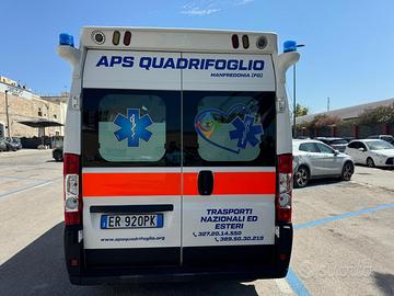 Ambulanza fiat ducato cc 2.3 cv 150