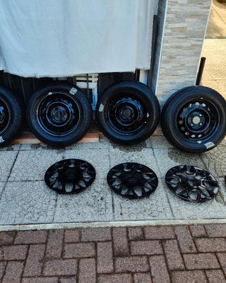 ruote complete  ford 4 x 108 invernali