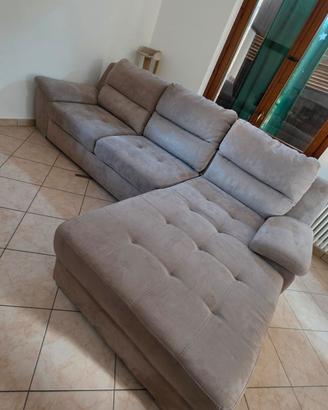 divano letto con penisola
