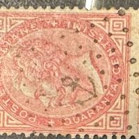 Francobollo splendido  annullo