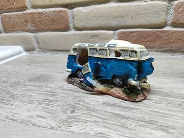 Arredo acquario furgoncino volkswagen aeratore