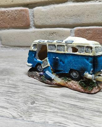 Arredo acquario furgoncino volkswagen aeratore