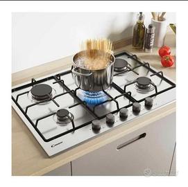 Piano cottura CANDY CHW7X  5 fuochi gas inox NUOVO