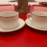 2 tazze con piattino Tiffany originali