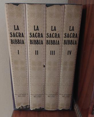 Bibbia 4 volumi del 1971