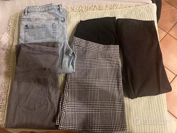 Premaman pantaloni, leggings e gonna taglia s