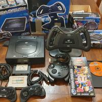 SEGA SATURN PAL  COMPLETE BOXED SET +  Bomberman
