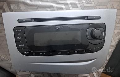 autoradio di serie originale seat leon 1p1