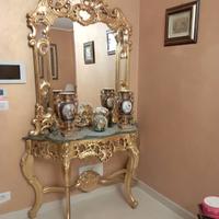consolle + specchio antiquariato 