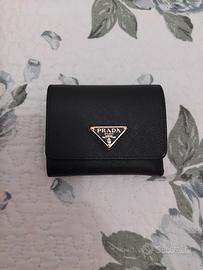 Portafoglio Prada Tela Saffiano