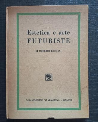 Libro raro Boccioni 1946 futurismo
