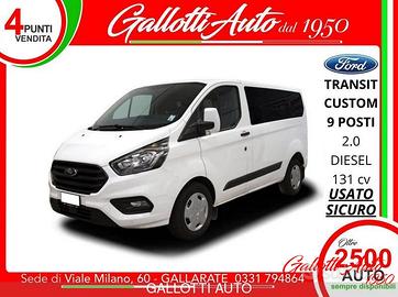 Ford Transit Custom 2.0 130cv Combi 9 POSTI + IVA