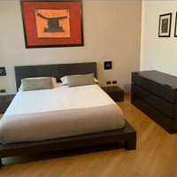 Letto matrimoniale wenge