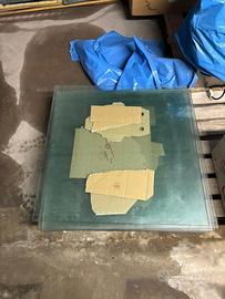 14 Copritavoli in vetro temperato 80x80