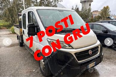 FIAT DUCATO MAXI 2.3 CASSONE 7 POSTI GRU