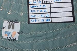 Spinnaker usato per barca 12 metri