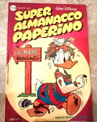 Set di n. 3 Super Almanacco Paperino