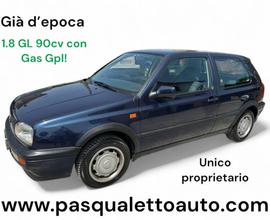 VOLKSWAGEN Golf EPOCA GAS GPL 1.8/90 CV cat 3 po
