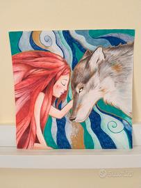 Quadri fatti a mano - decorazione casa - fantasy