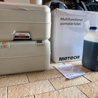 WC chimico portatile 20L omaggio Liquido sanitario