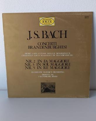 Disco vinile - J.S. BACH Concerti Brandeburghesi