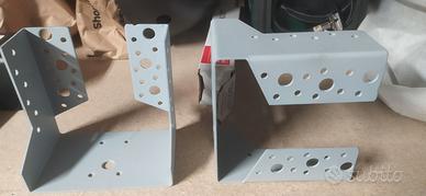 Staffa in acciaio zincato per trave lamellare