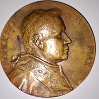 Medaglione Commemorativo Pio X anni 1900