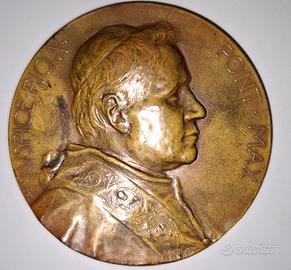 Medaglione Commemorativo Pio X anni 1900