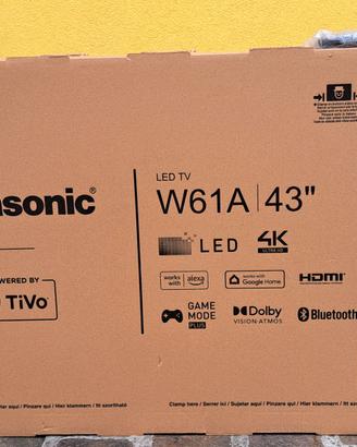 Tv panasonic 43 pollici ultra hd 4k