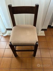 Sedie in legno