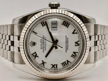Rolex Datejust 36 ref. 116234 - White Roman dial
