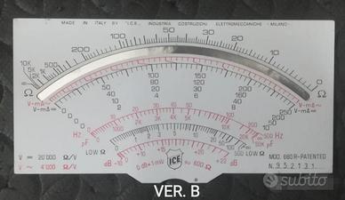 RICAMBI ICE 680R  QUADRANTI ORIGINALI