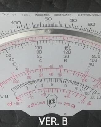 RICAMBI TESTER ICE 680R  QUADRANTI ORIGINALI USATI