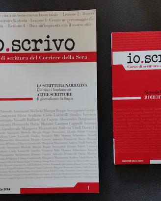 io scrivo vol.1 + DVD Corriere della Sera Saviano