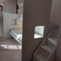 CLEVER composizione letto slide scala