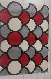 Tappeto Opera geometrico 190 x 133 cm