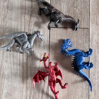 Giocattoli bambini Drago dinosauri rettili animali