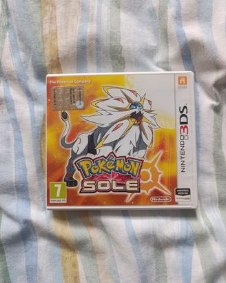 Pokémon Sole Nintendo 3DS completo ⭐