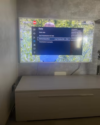 Smart tv Samsung 55 pollici bianca