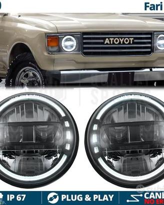 FARI LED DRL per LAND CRUISER J60 Omologati 6500K