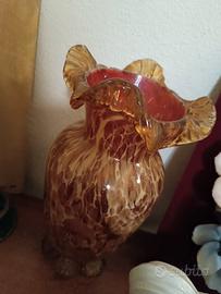 vaso antico vetro soffiato Murano