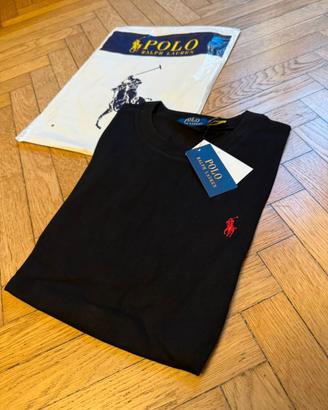 Maglia Polo Ralph Lauren NUOVA NERA XL